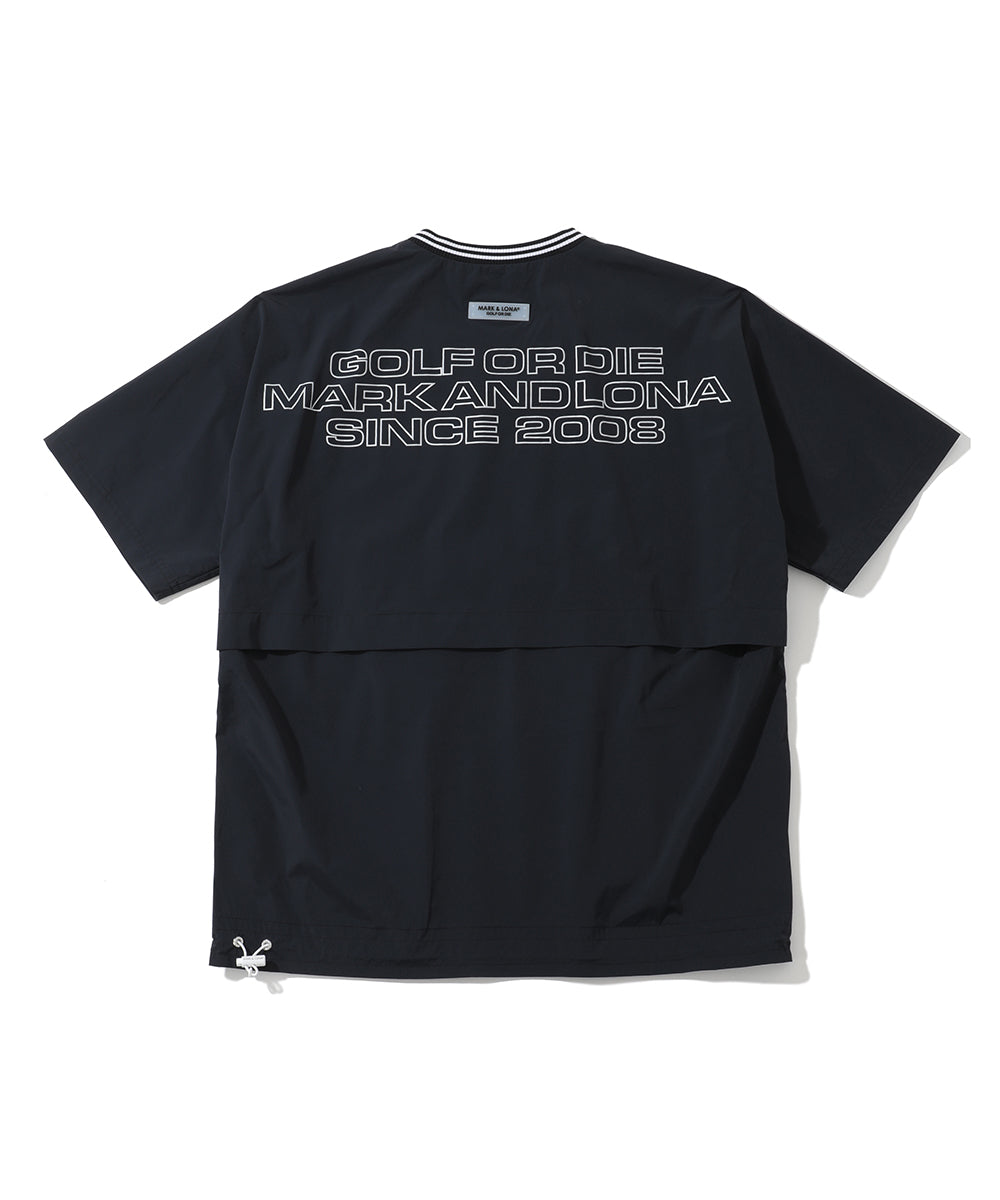 M GN BLANK SKULL SS V-NECK LR2IC04M