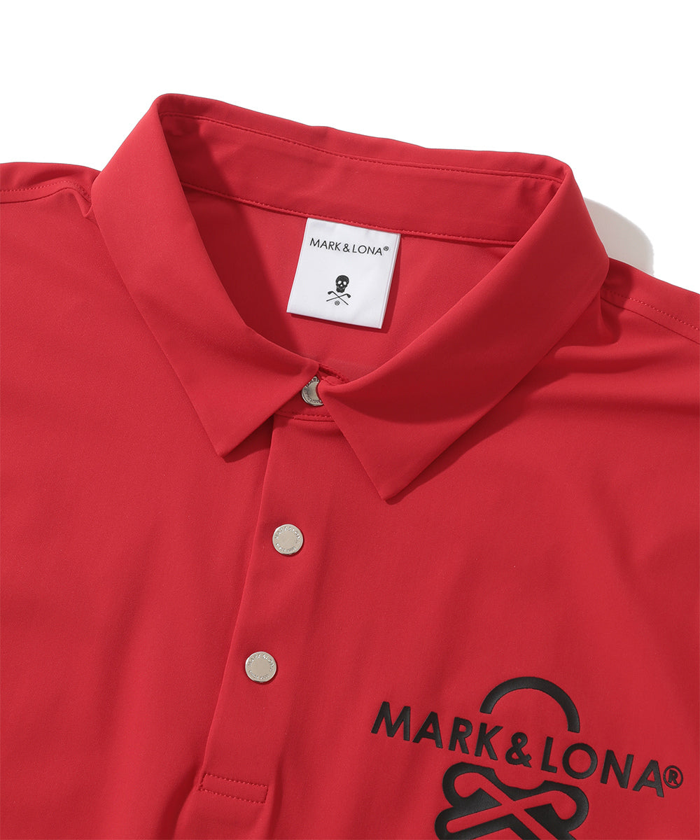 M GN BLANK SKULL LOGO POINT SS POLO LR1IX01M