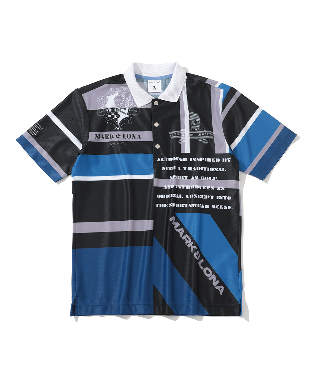 M GN RETRO GRAPHIC SS POLO LR1IX04M