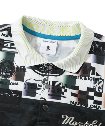 M GN CHECK FLAG SS POLO LR2IX12M