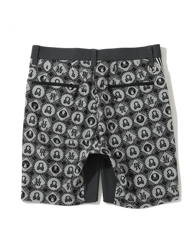 M GN CIRCLE SKULL PATTERN SHORTS LR2IF19M