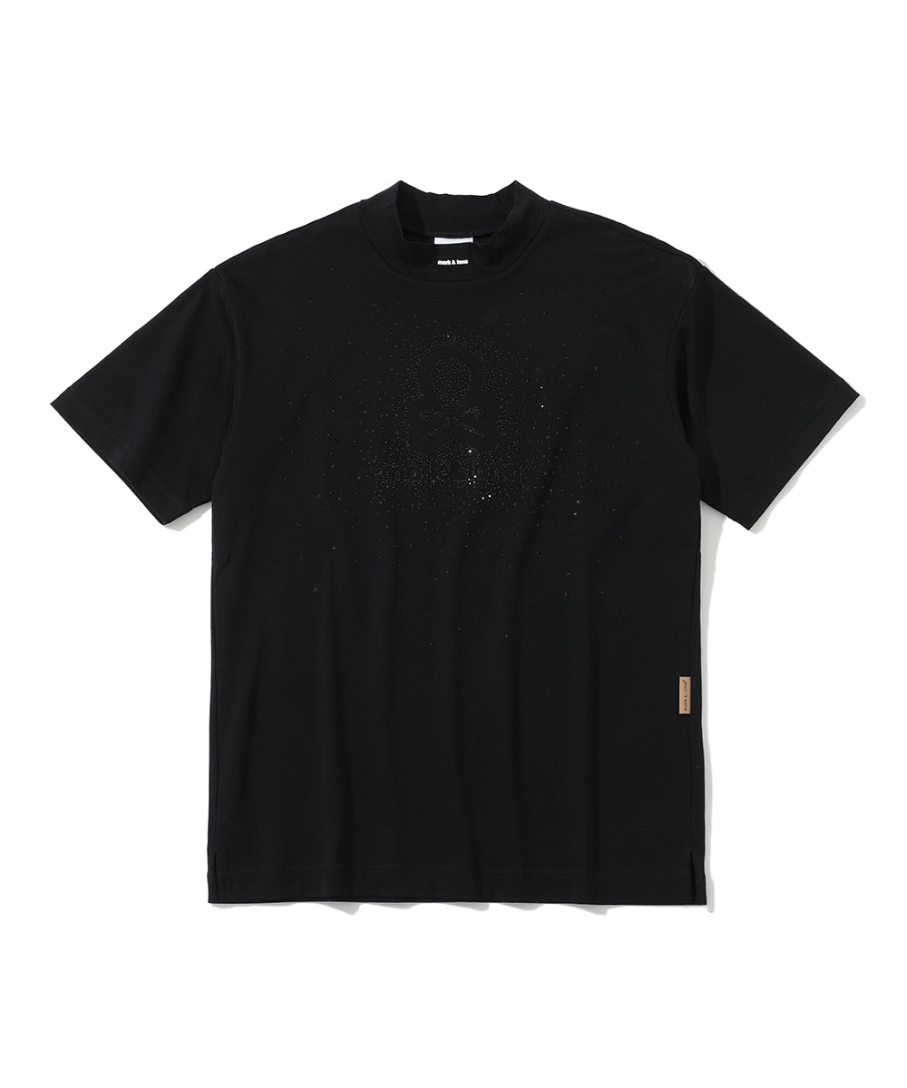 M GN STONE GRADATION MOCK-NECK SS T-SHIRTS LR3IA04M