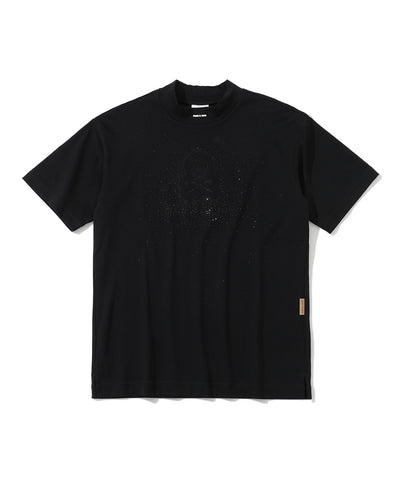 M GN STONE GRADATION MOCK-NECK SS T-SHIRTS LR3IA04M