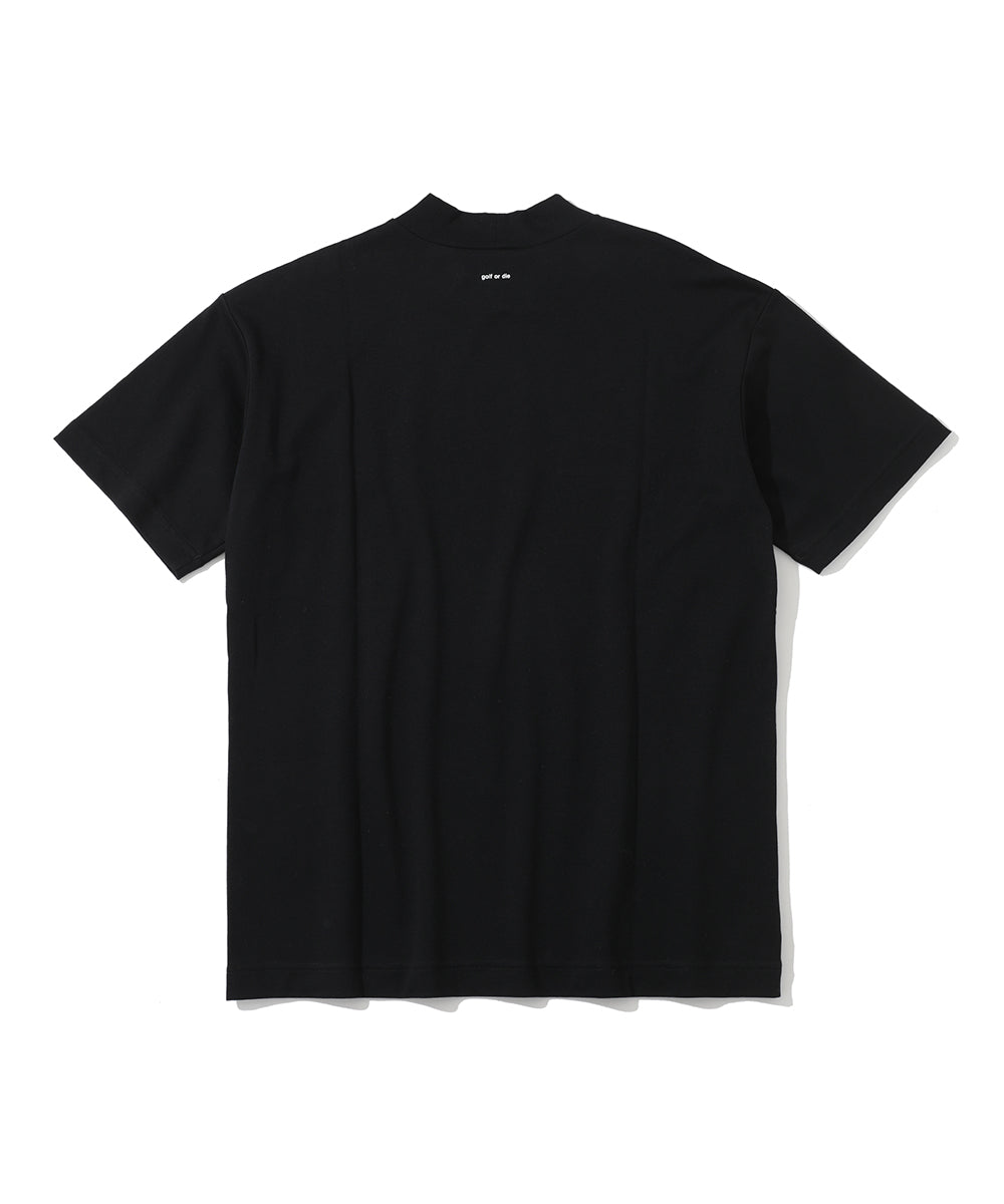 M GN STONE GRADATION MOCK-NECK SS T-SHIRTS LR3IA04M