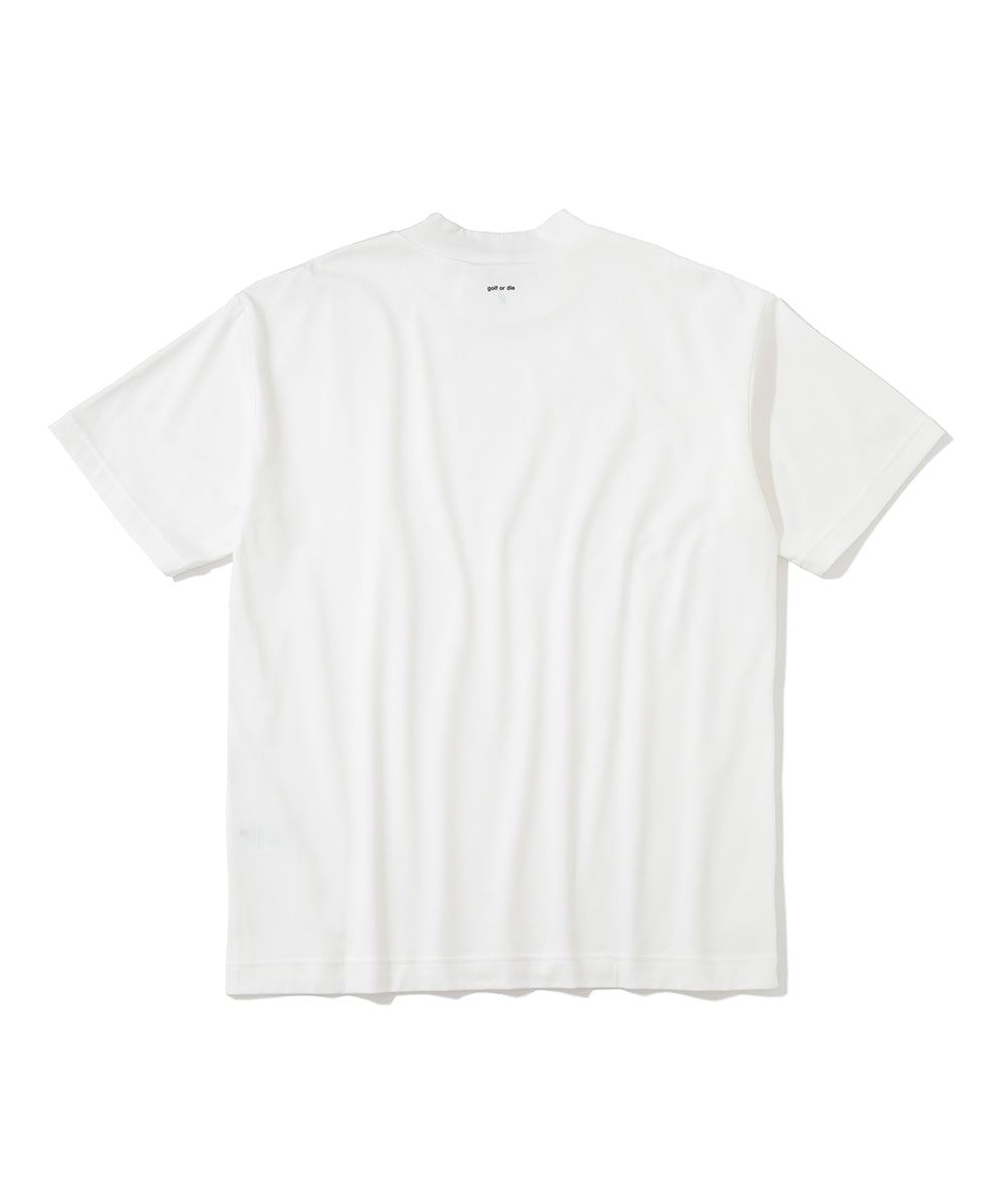 M GN STONE GRADATION MOCK-NECK SS T-SHIRTS LR3IA04M
