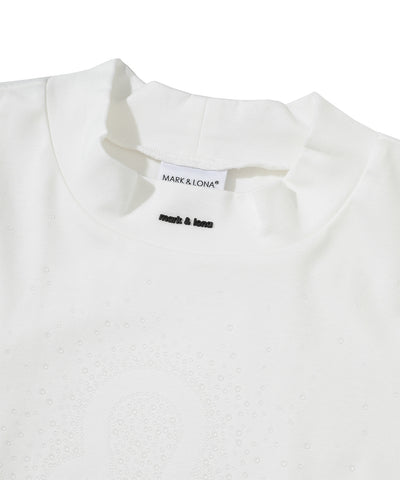 M GN STONE GRADATION MOCK-NECK SS T-SHIRTS LR3IA04M