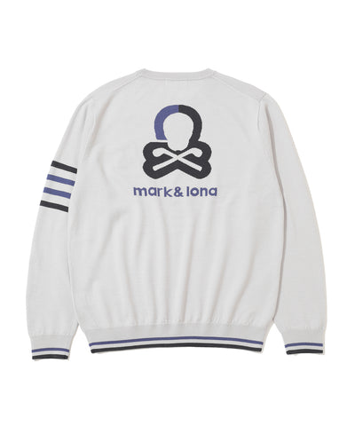 M GN BLANK SKULL POINT CREW KNIT LR3IB01M