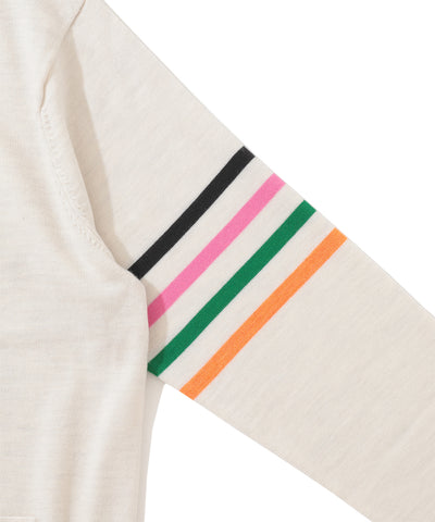 M GN BACK LOGO POINT KNIT CARDIGAN LR3IB02M