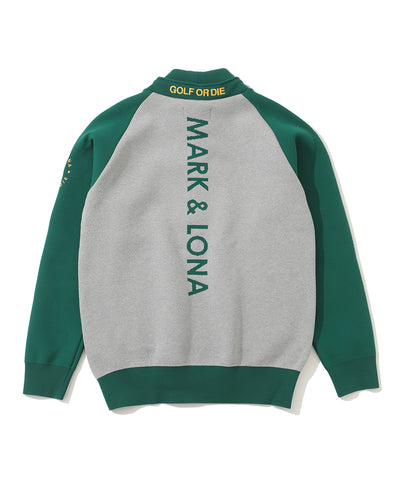 M GN BIG CIRCLE LOGO POINT KNIT HOODIE LR3IB04M