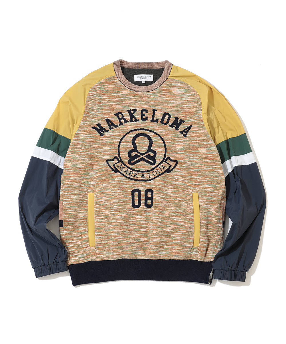M GN MULTI COLOR CREW KNIT LR4IB09M