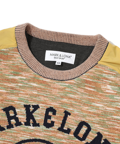 M GN MULTI COLOR CREW KNIT LR4IB09M
