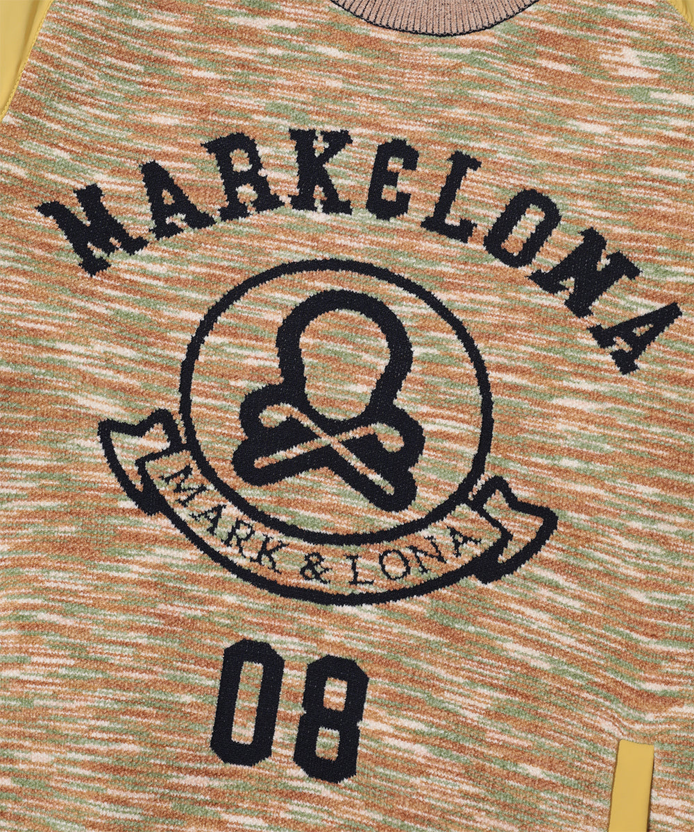 M GN MULTI COLOR CREW KNIT LR4IB09M