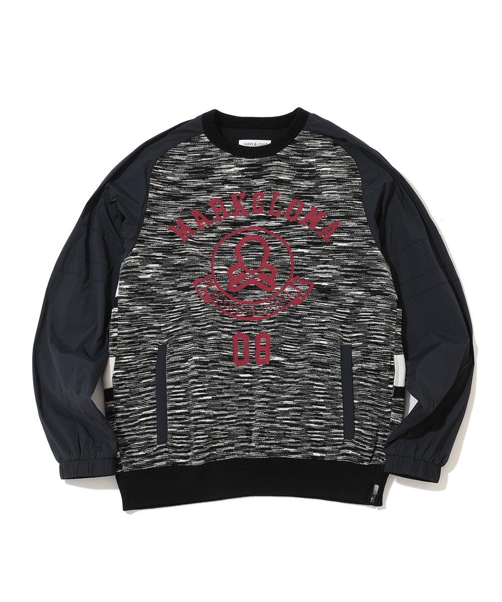 M GN MULTI COLOR CREW KNIT LR4IB09M