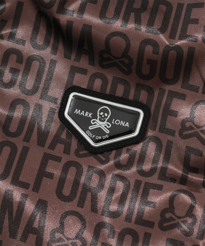 M GN LOGO PATTERN ZIP-UP VEST LR3IV01M