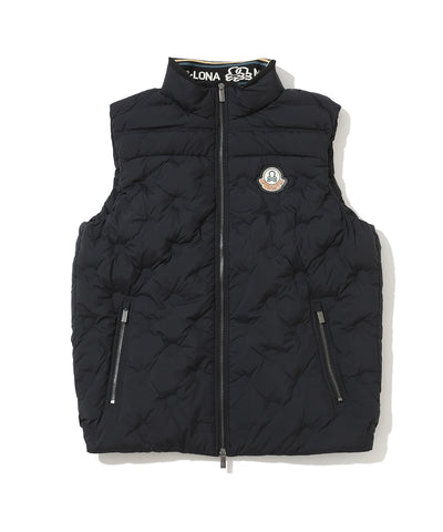 M GN SQUARE QUILT DOWN VEST LR3IV04M