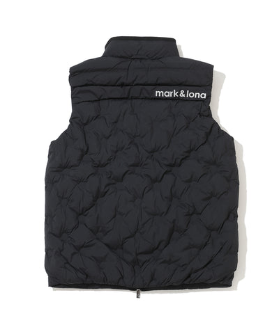 M GN SQUARE QUILT DOWN VEST LR3IV04M