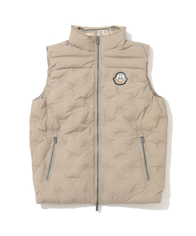 M GN SQUARE QUILT DOWN VEST LR3IV04M