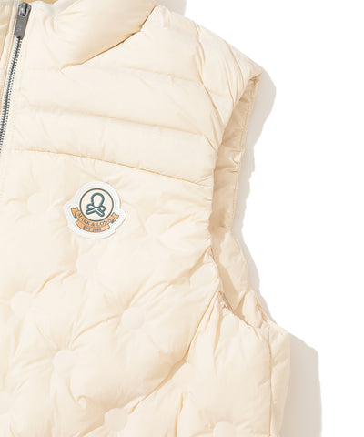 M GN SQUARE QUILT DOWN VEST LR3IV04M