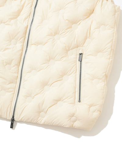 M GN SQUARE QUILT DOWN VEST LR3IV04M