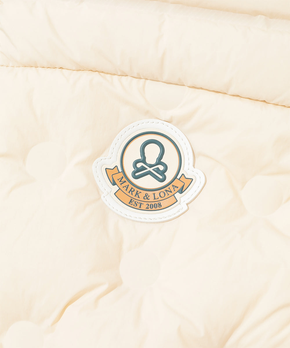 M GN SQUARE QUILT DOWN VEST LR3IV04M