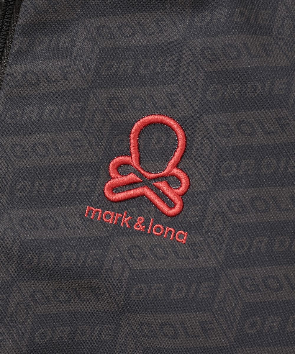 M GN BLOCK PATTERN HOODIE JACKET LR4ID06M