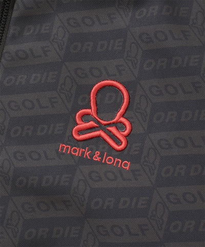 M GN BLOCK PATTERN HOODIE JACKET LR4ID06M