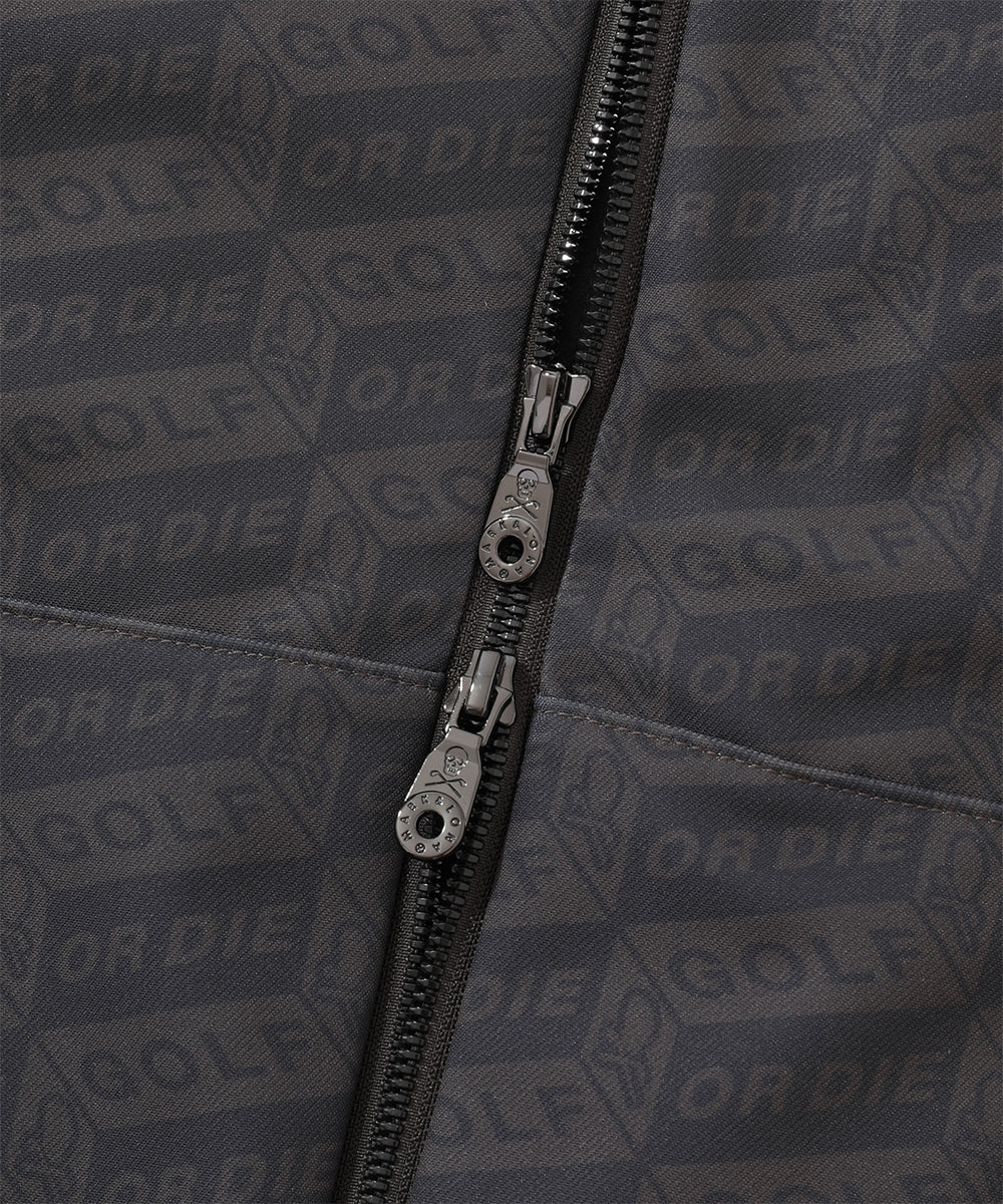 M GN BLOCK PATTERN HOODIE JACKET LR4ID06M