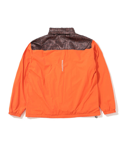 M GN LOGO PATTERN LS HALF-ZIP ANORAK LR4IC07M