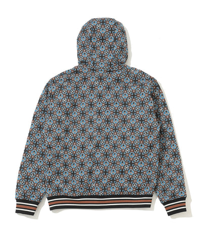 M GN GEOMETRIC PATTERN HOODIE JACKET LR4ID08M
