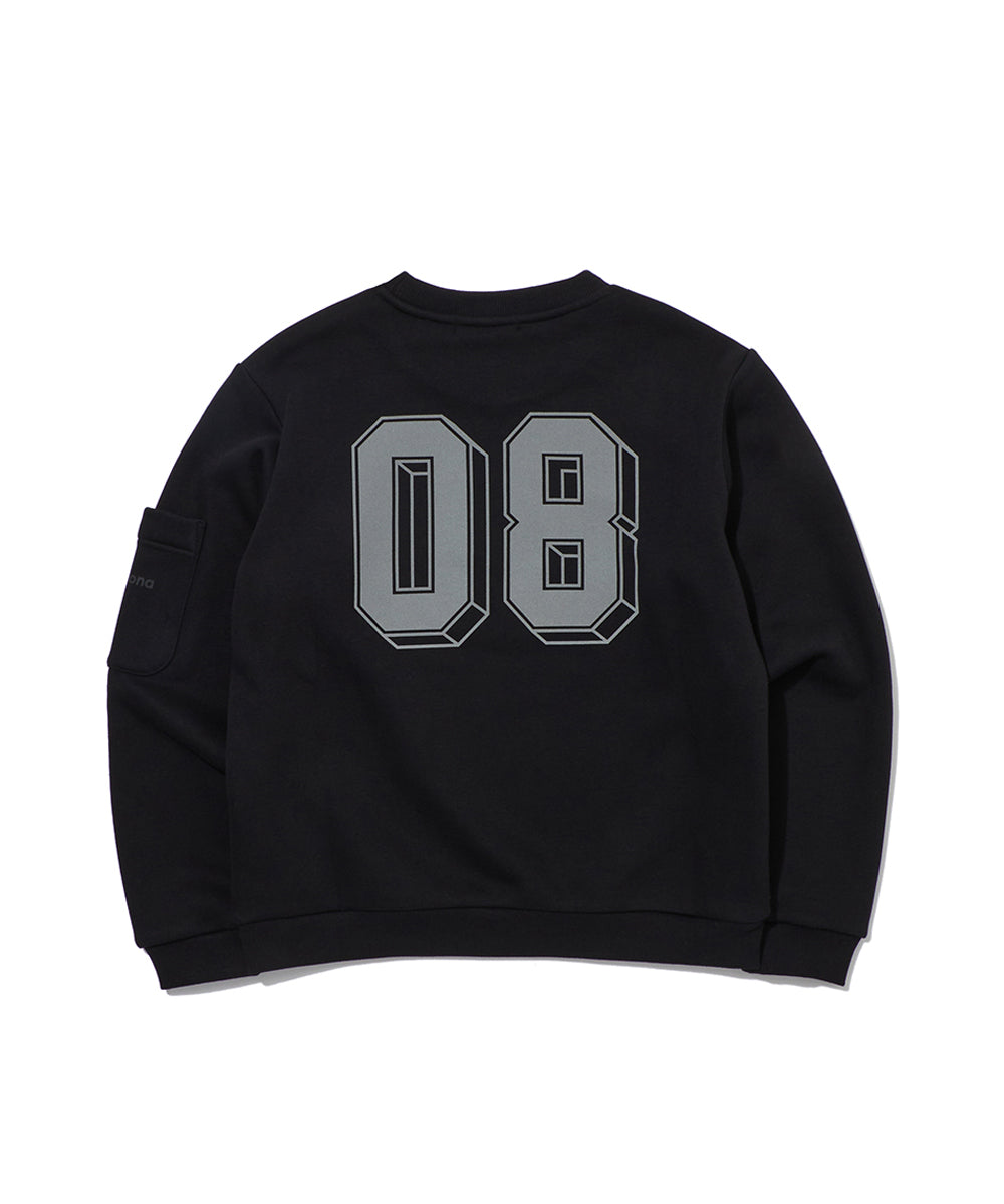 M GN BLANK SKULL JERSEY CREW LR4IC11M