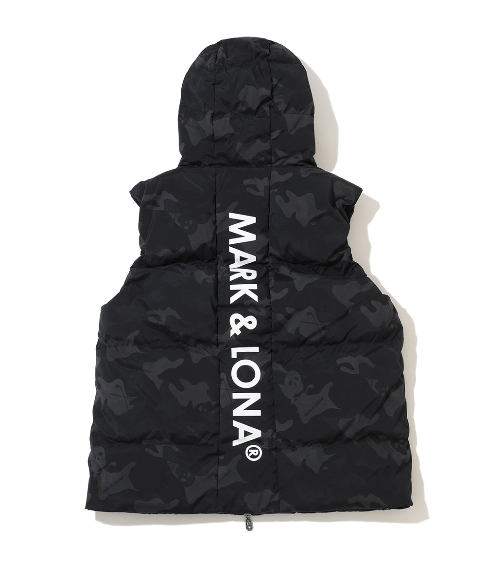 M GN CAMO PATTERN DOWN VEST LR4IV12M