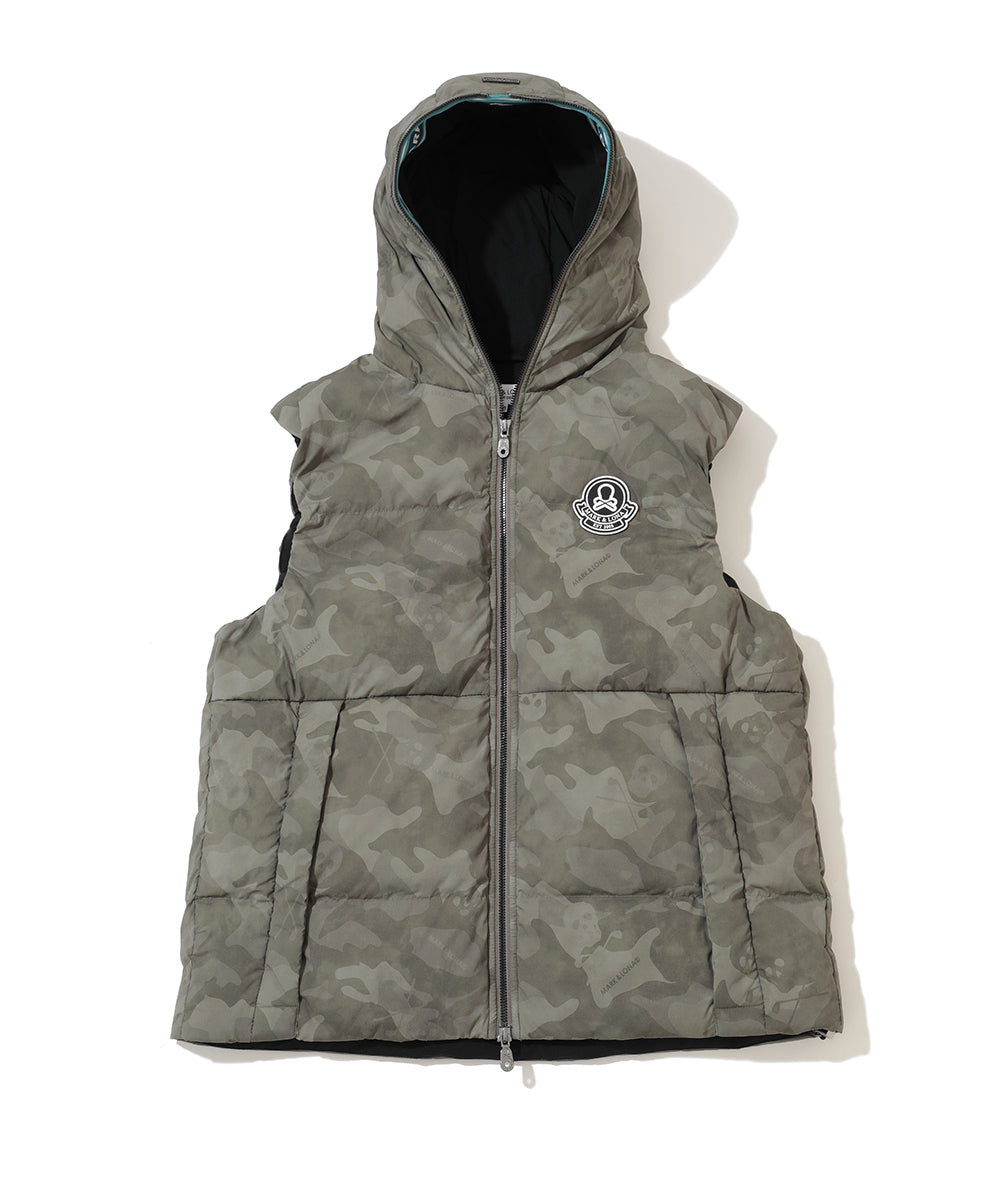 M GN CAMO PATTERN DOWN VEST LR4IV12M