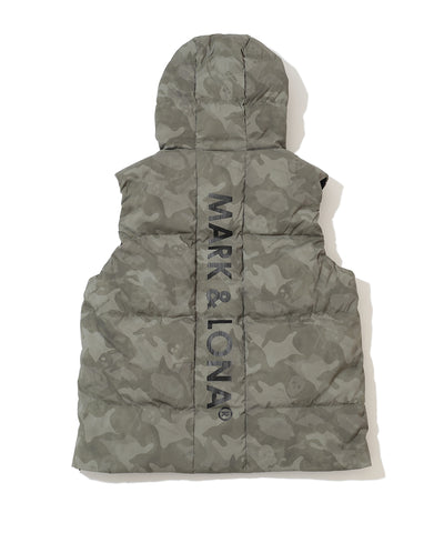 M GN CAMO PATTERN DOWN VEST LR4IV12M