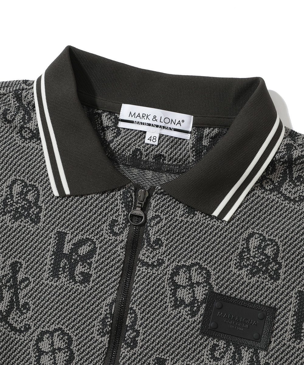 M GN GOLF PATTERN SS POLO LR3IX02M