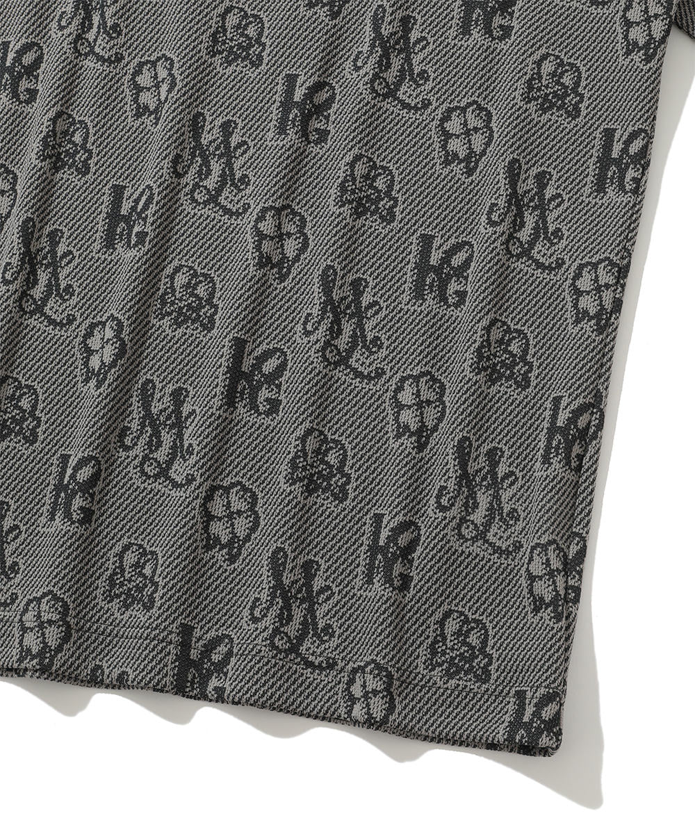 M GN GOLF PATTERN SS POLO LR3IX02M
