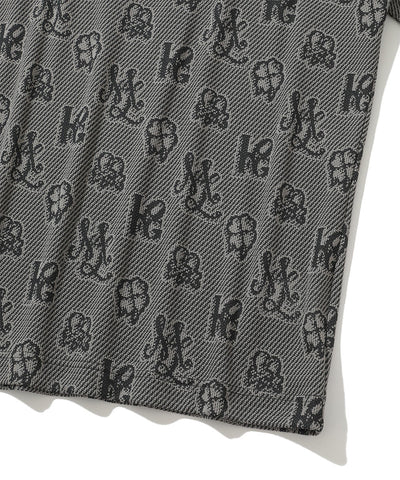 M GN GOLF PATTERN SS POLO LR3IX02M
