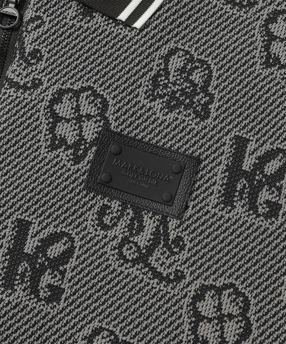 M GN GOLF PATTERN SS POLO LR3IX02M