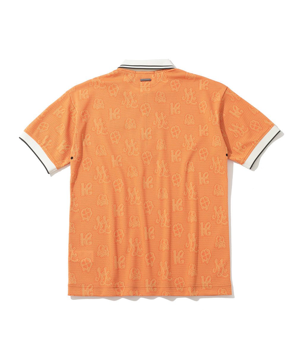 M GN GOLF PATTERN SS POLO LR3IX02M
