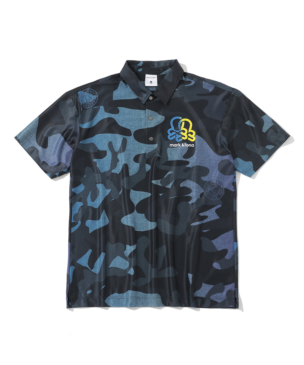 M GN CAMO PATTERN SS POLO LR3IX03M