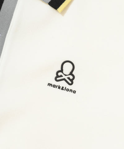 M GN COLLAR & SLEEVE LOGO POINT LS POLO LR3IP06M