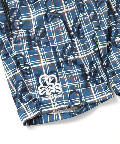 M GN CHECK PATTERN SHORTS LR3IF02M