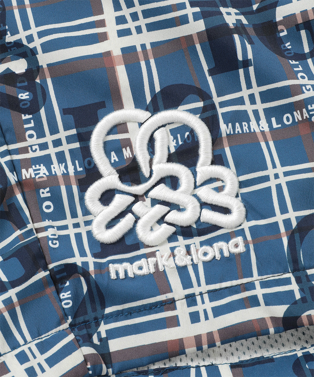 M GN CHECK PATTERN SHORTS LR3IF02M