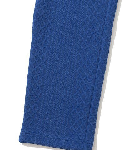 M GN CABLE PATTERN JERSEY PANTS LR4IT16M
