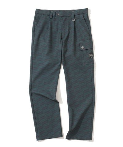 M GN BLOCK PATTERN CARGO PANTS LR4IT17M