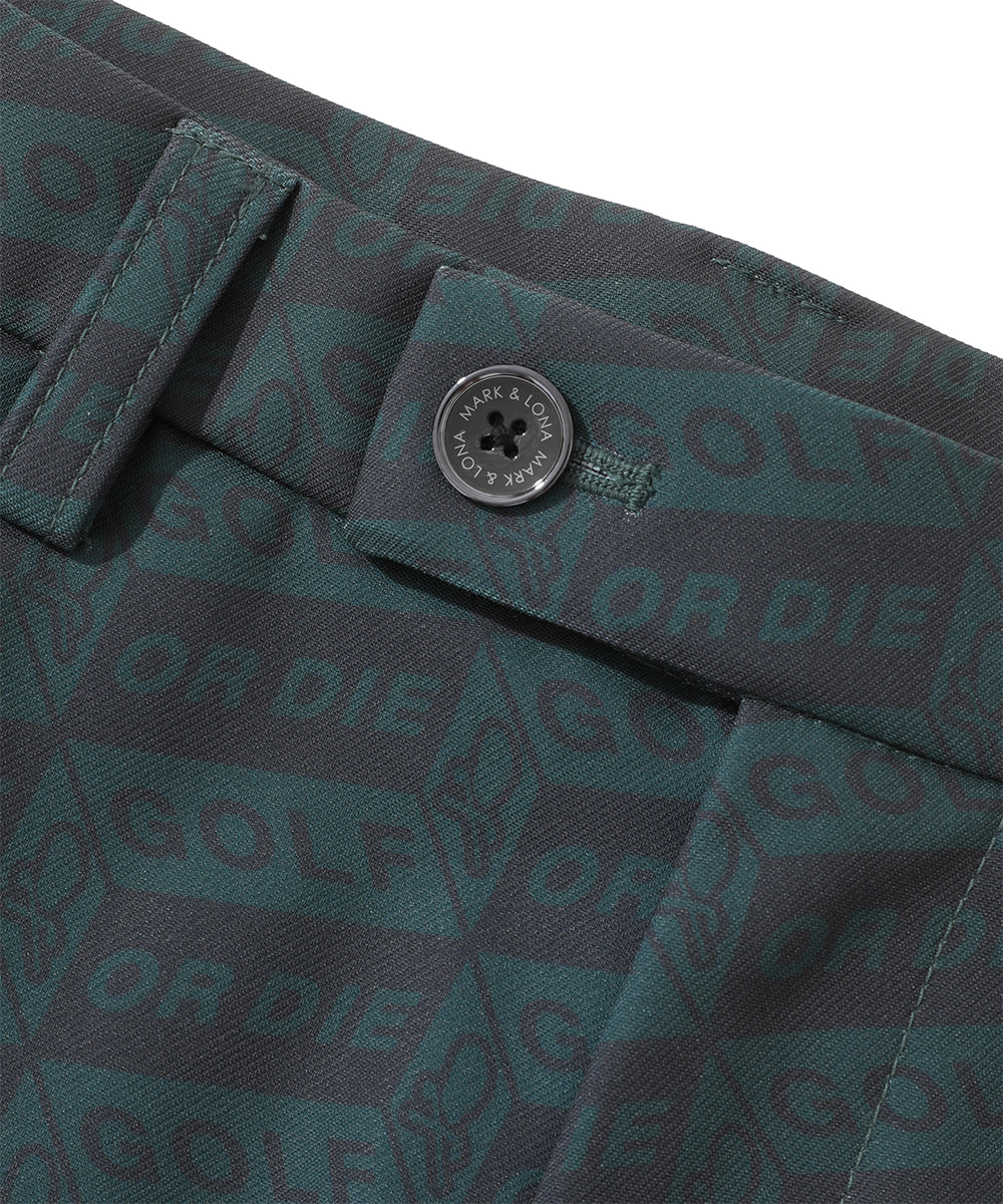 M GN BLOCK PATTERN CARGO PANTS LR4IT17M