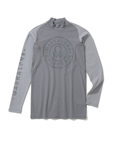 M GN BIG CIRCLE SKULL MOCK-NECK LS T-SHIRTS LR3IU01M