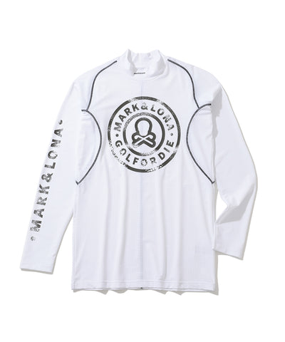 M GN BIG CIRCLE SKULL MOCK-NECK LS T-SHIRTS LR3IU01M