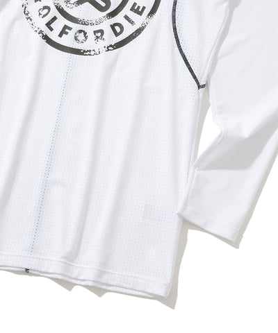 M GN BIG CIRCLE SKULL MOCK-NECK LS T-SHIRTS LR3IU01M
