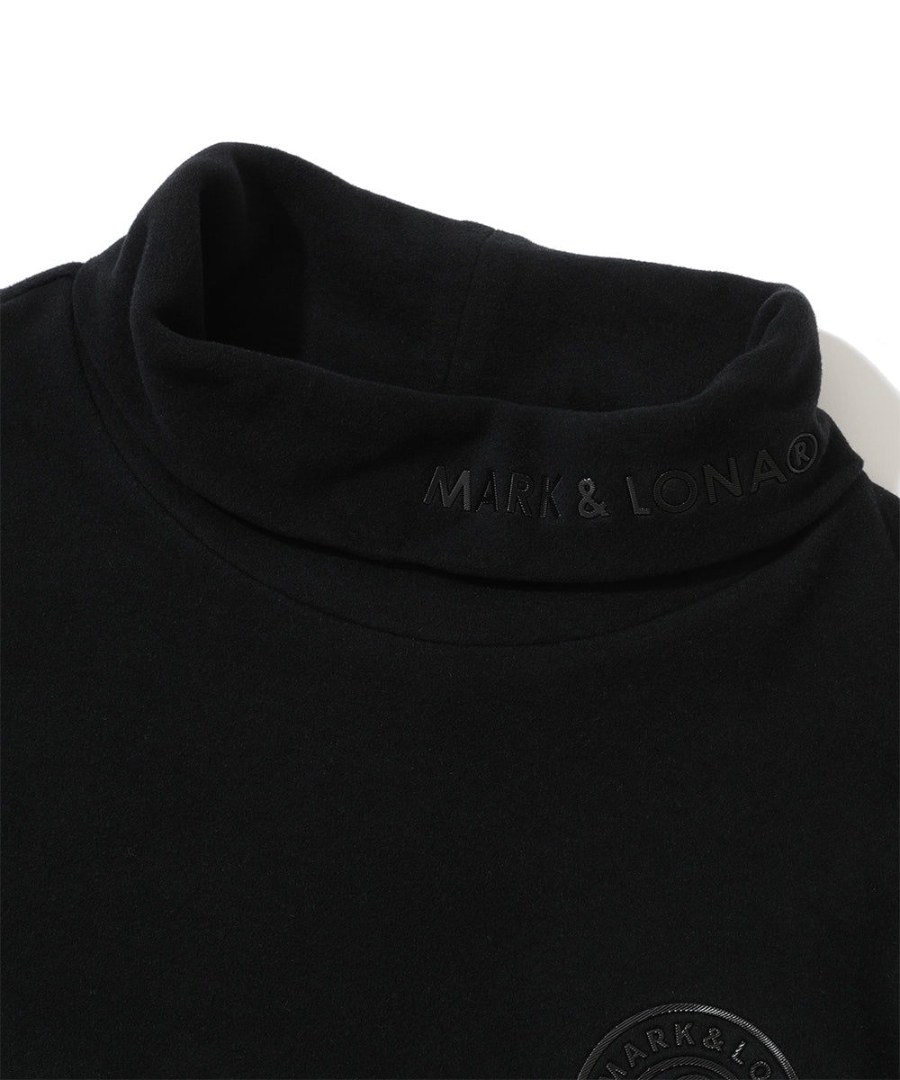 M GN CIRCLE LOGO MOCK-NECK LS T-SHIRTS LR3IU03M