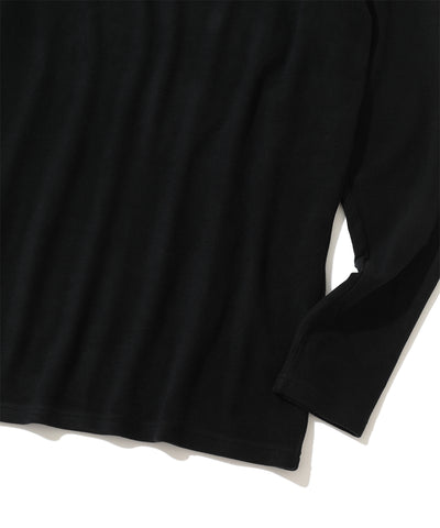 M GN CIRCLE LOGO MOCK-NECK LS T-SHIRTS LR3IU03M